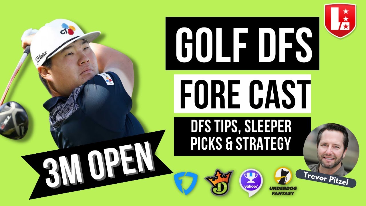 GOLF DFS Today: 3M Open Preview - Fantasy Golf Daily Fantasy Picks - DraftKings, FanDuel, Yahoo