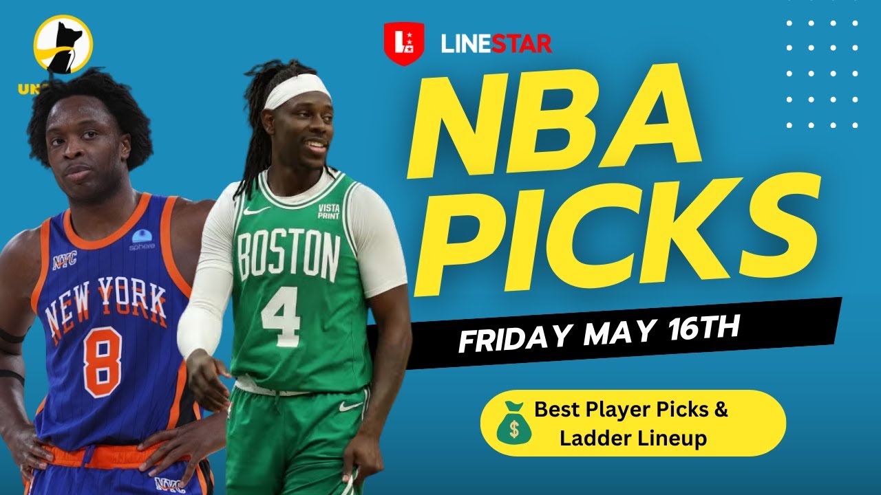 BEST NBA PLAYER PICKS TODAY | Underdog NBA Playoffs Player Pick'Em Entry for Friday May 16th