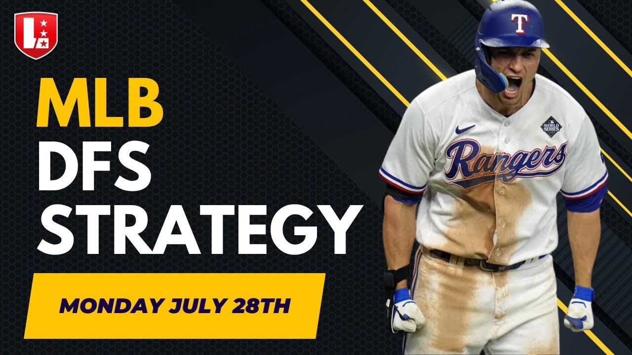 MLB DFS Main Slate Breakdown I Monday, July 28th, DraftKings, Fanduel & Yahoo I Takedown Talk