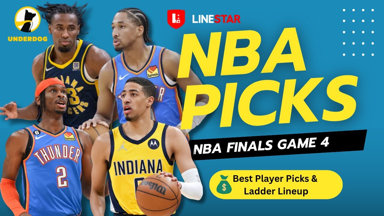 BEST NBA FINALS GAME 4 PLAYER PICKS | Underdog NBA Finals Pick'Em Entry for Friday June 13th