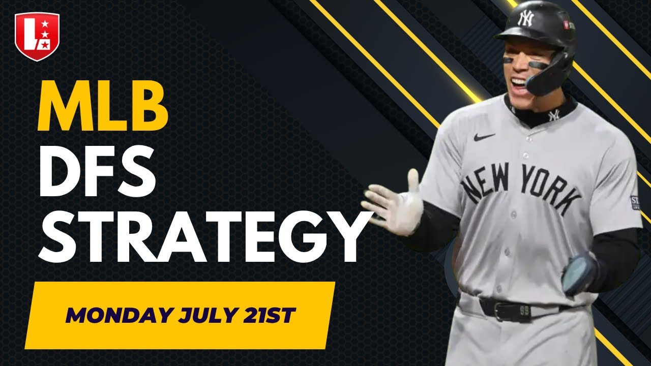 MLB DFS Main Slate Breakdown I Monday, July 21st, DraftKings, Fanduel & Yahoo I Takedown Talk