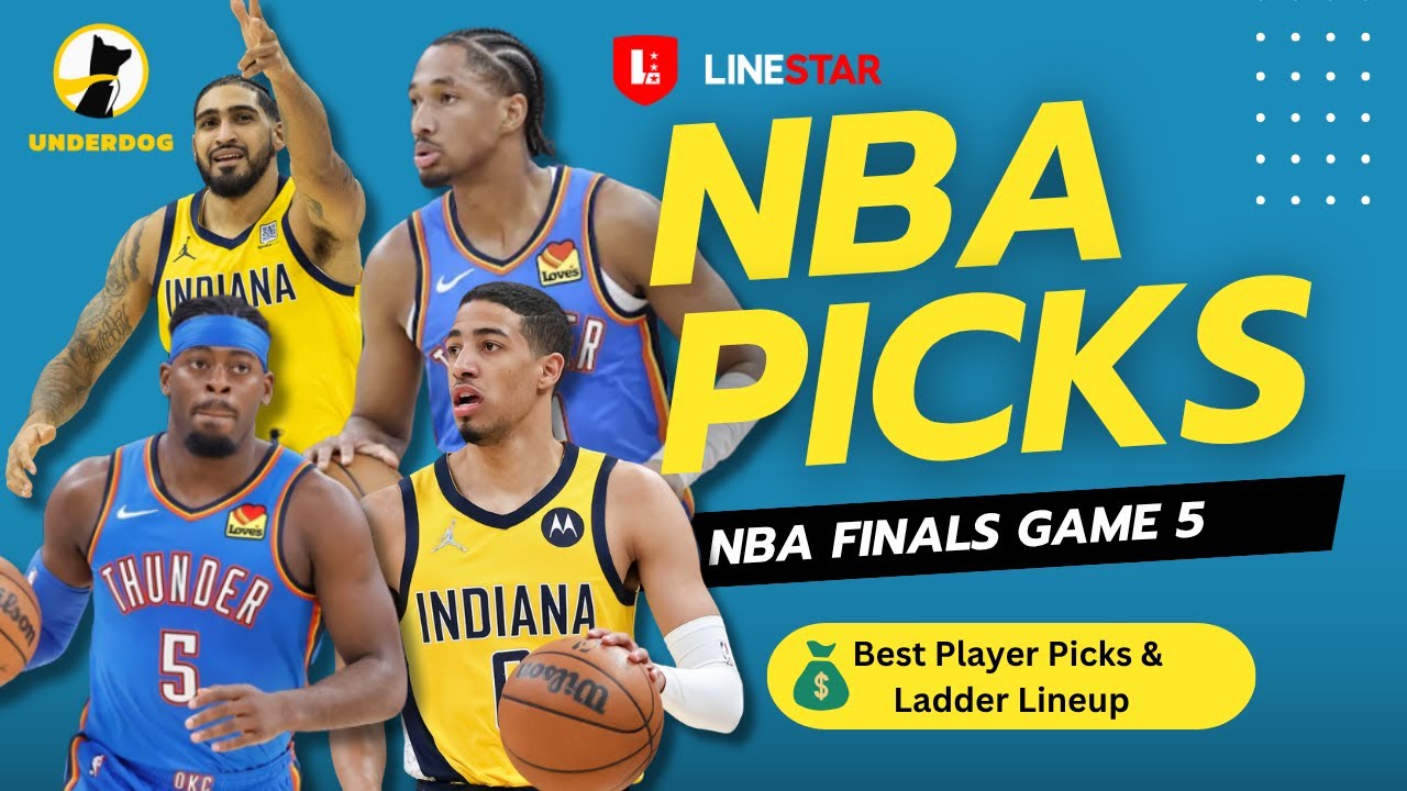 BEST NBA FINALS GAME 5 PLAYER PICKS | Underdog NBA Finals Pick'Em Entry for Monday June 16th
